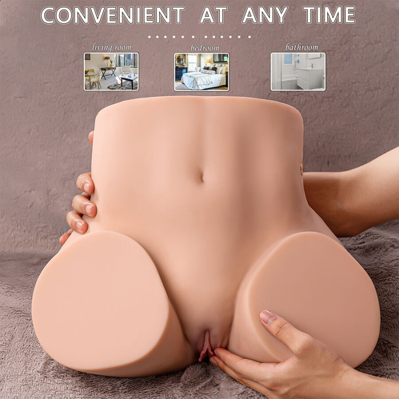 Xise - ethel thrusting realistic vagina masturbator with multi-position vibration 4
