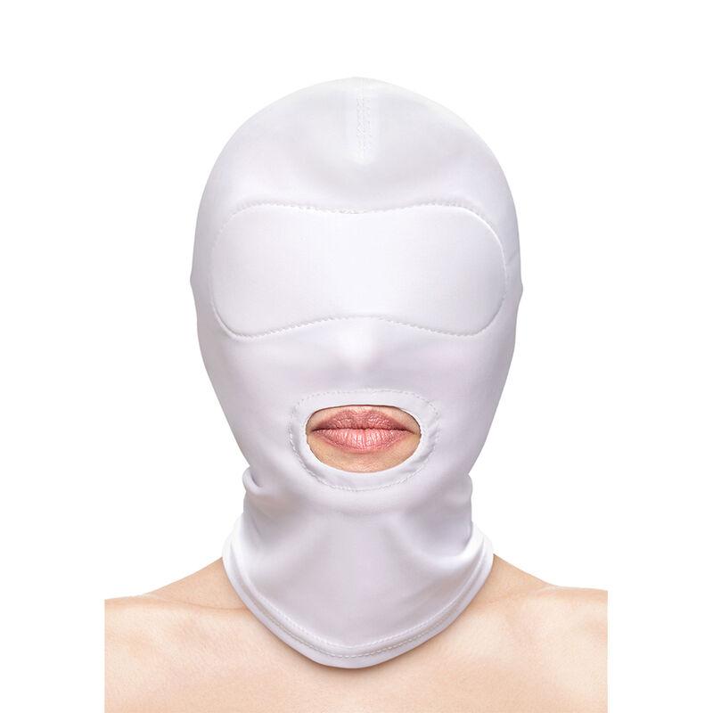 Ns novelties - fetish & fashion mouth hood nylon white