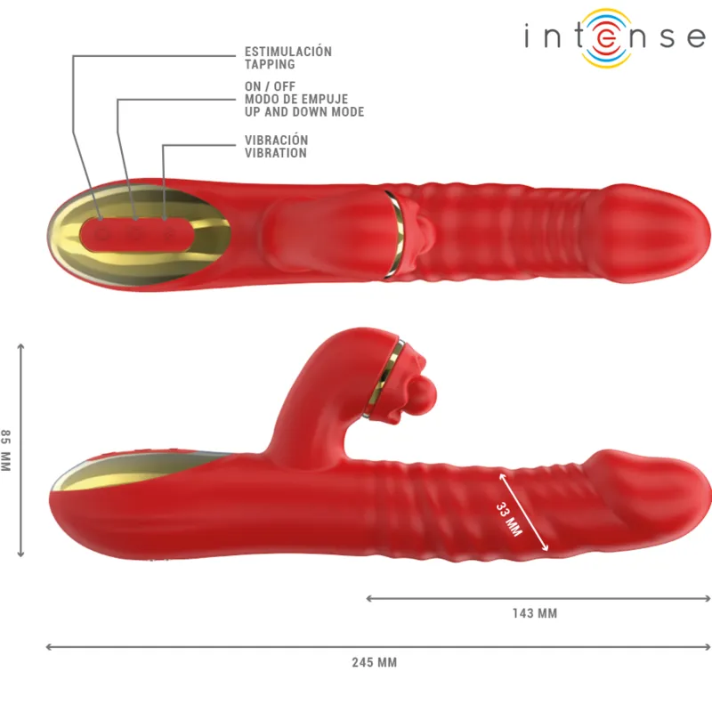 Intense - thalia vibration & thrust & tapping red 6