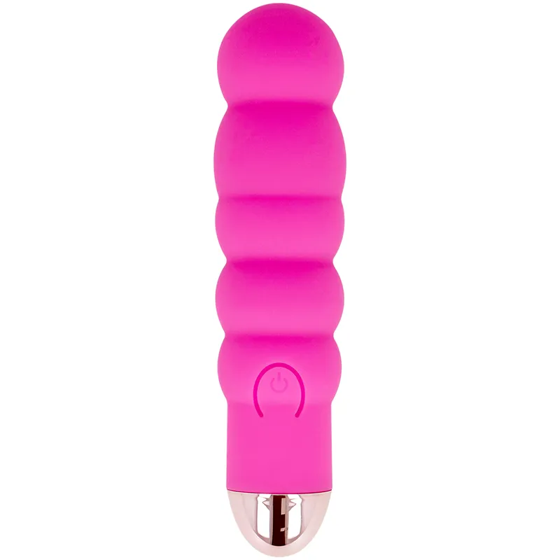 Dolce Vita Rechargeable Vibrator Six Pink 10 Speeds