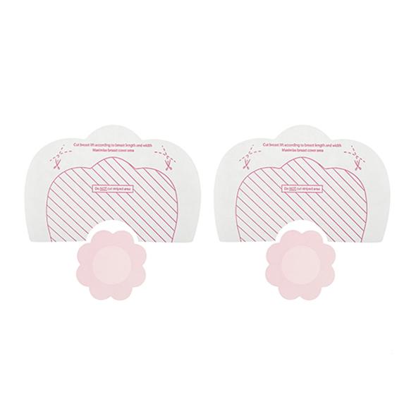 Bye Bra - Breast Lift & Silk Nipple Covers 3 Pairs Transp. F-H