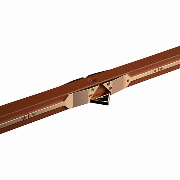 Lockink - Adjustable Spreader Bar Set Brown