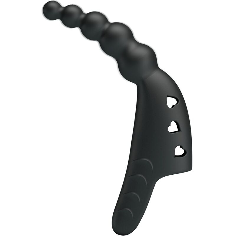 Pretty love - jordin finger vibrator 10 vibrations black