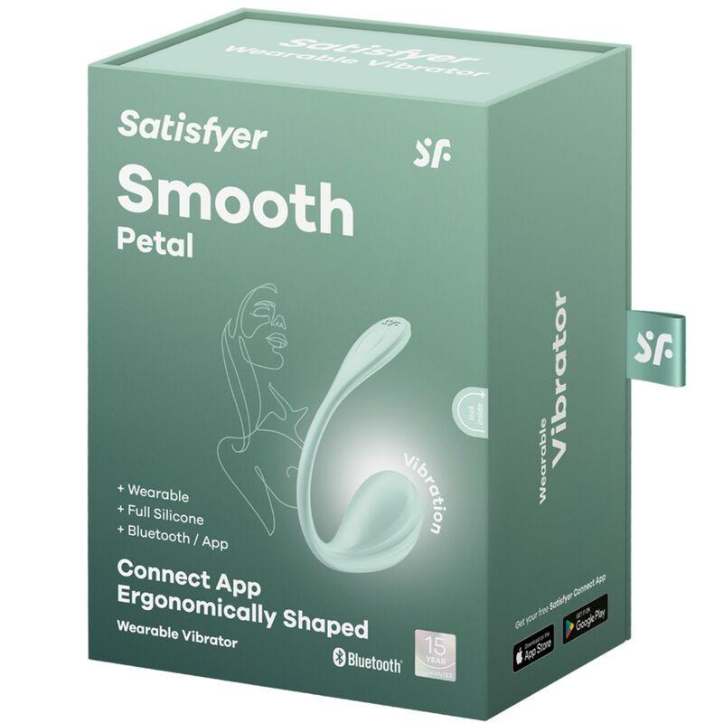 Satisfyer - Smooth Petal G-Point Stimulator Water Green Free App 5