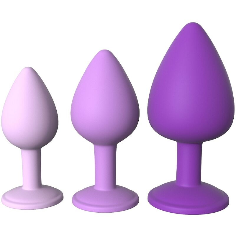 Fantasy for her - violet anal plug set 3