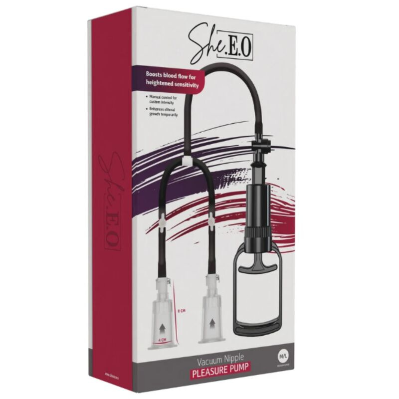 She.e.o - vacuum pump for nipples m/l 3