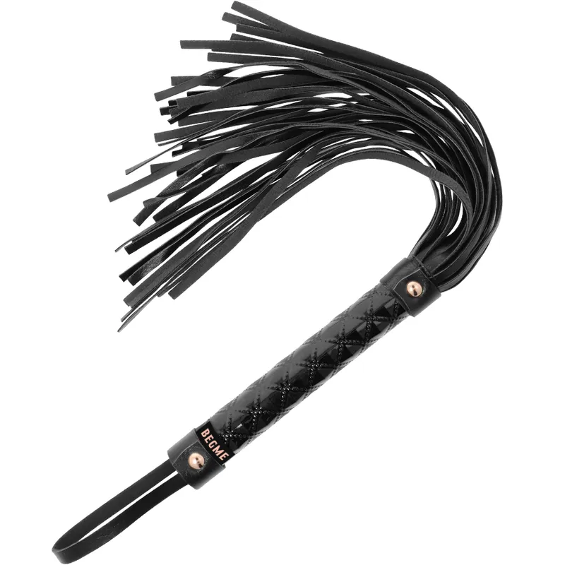 Begme Black Edition Vegan Leather Flogger 2