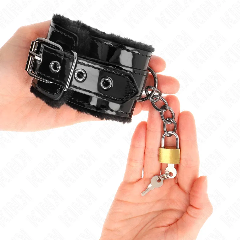 Kink - Light Wrist Restraints With A Copper Lock Adjusable 17-29 Cm X 5.5 Cm 2