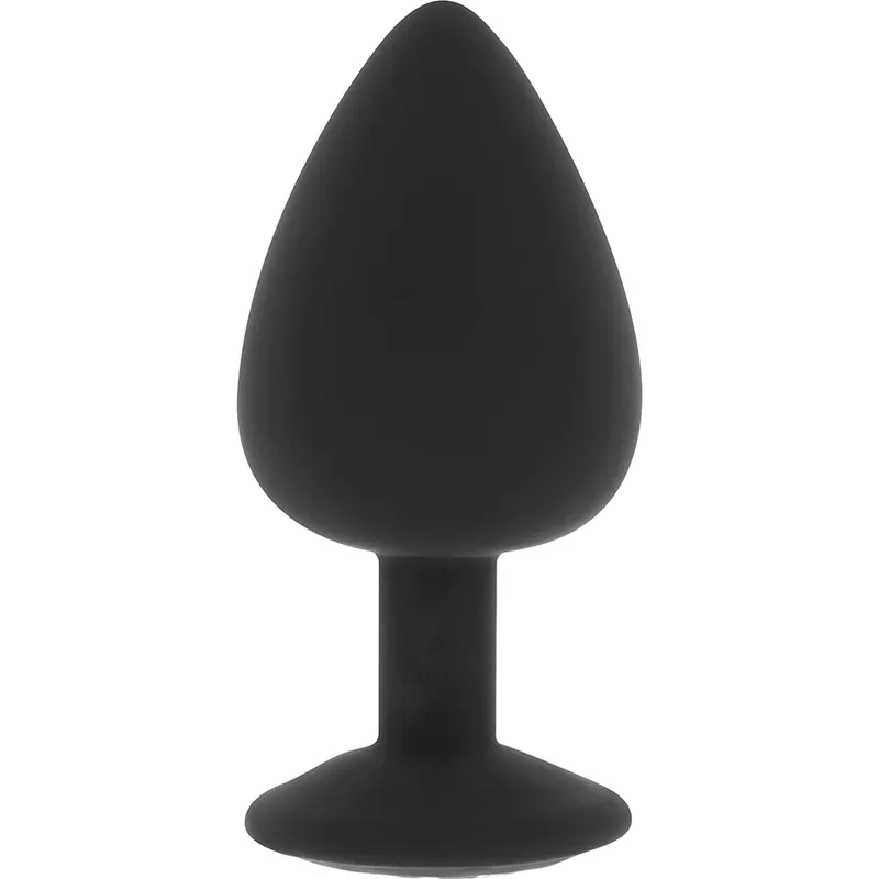 Ohmama Silicone Butt Plug Diamond Size M - 8 Cm
