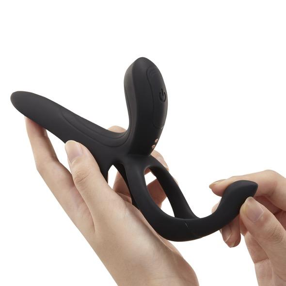 Honeyplaybox - Pleasure Pivot App-Controlled Couples Vibrator Black