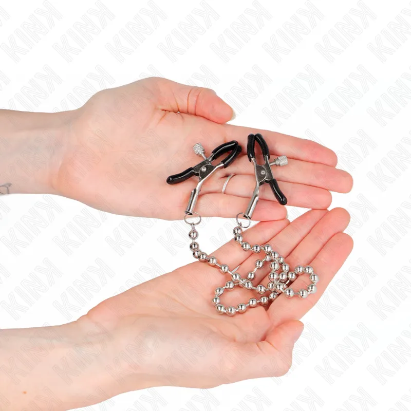 Kink - Bead Chain Nipple Clamps 30 Cm