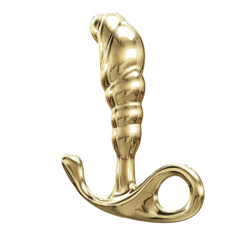 Pretty love - jack zinc alloy prostate massager gold 2