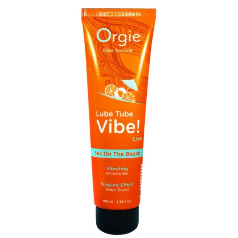 Orgie - lube tube vibe! sex on the beach kissable intimate gel low tingling 100 ml 1