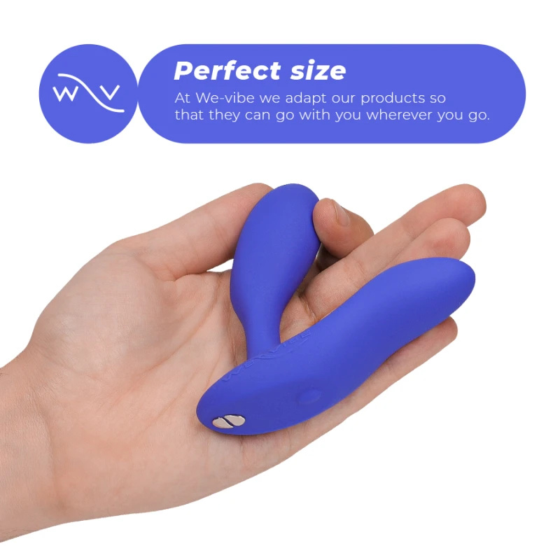 We-Vibe - Vector+ Vibrating Prostate Massager Royal Blue 3
