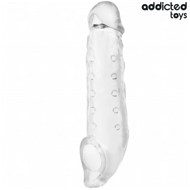 Addicted toys - transparent penis sheath size m 27 cm 1