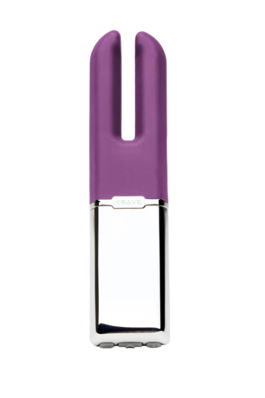 Crave - Duet Vibrator Purple