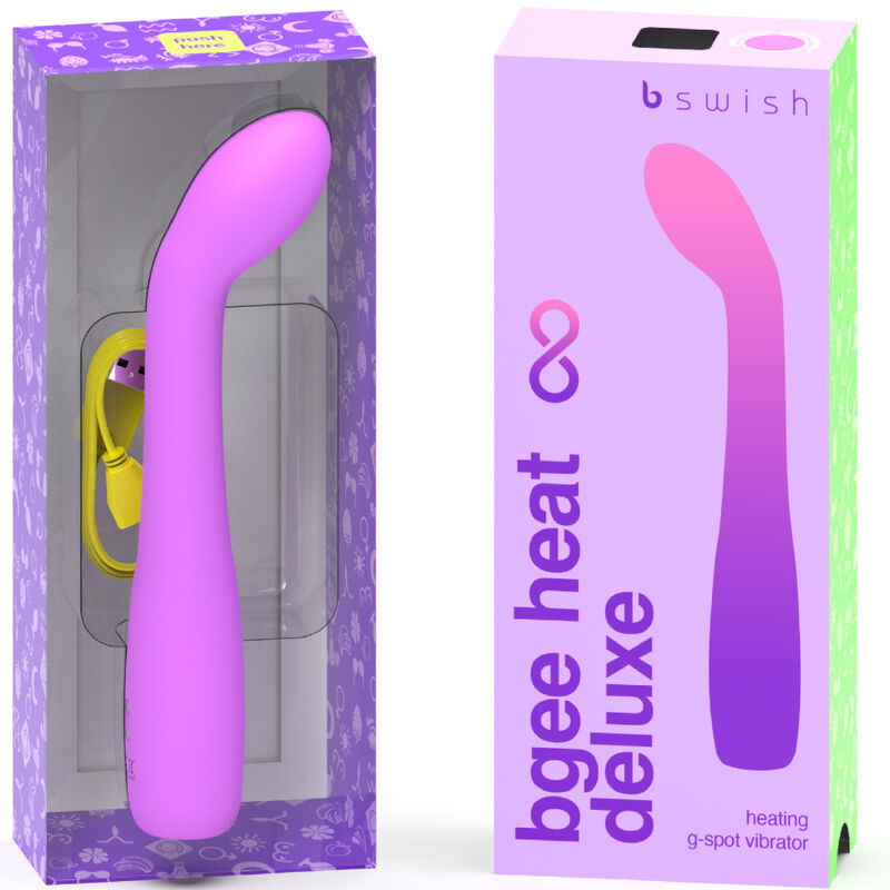 B swish - bgee heat infinite deluxe rechargeable vibrator lavender silicone 1