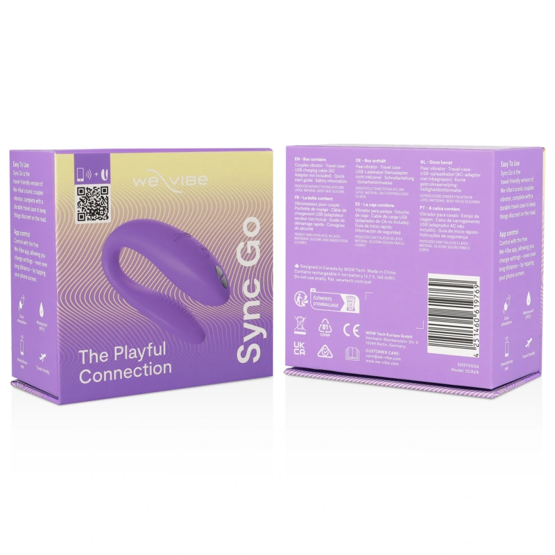 We-vibe - sync go dual stimulator violet 6