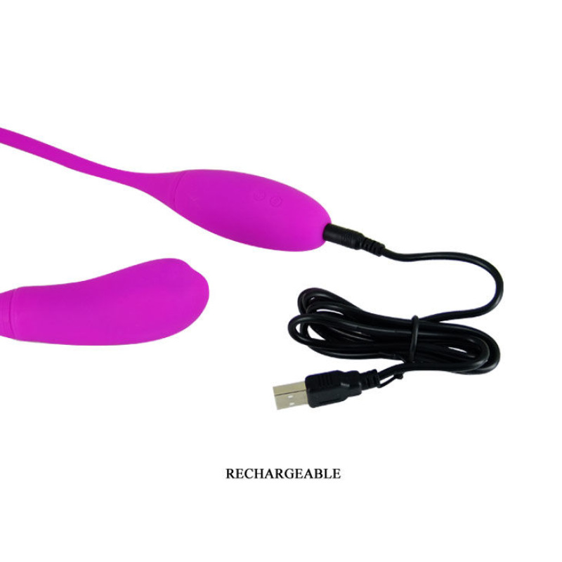 Pretty love - smart snaky vibe vibrator 7 v + 3 tickling 6