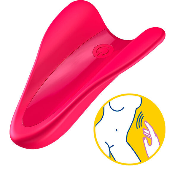Satisfyer - high fly finger vibrator fuchsia 6
