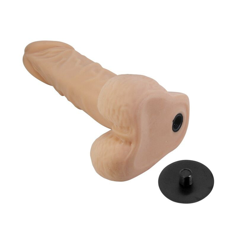 Pretty love - jolyon harness with flexible dildo 22 cm Ø 4.8 cm natural 2