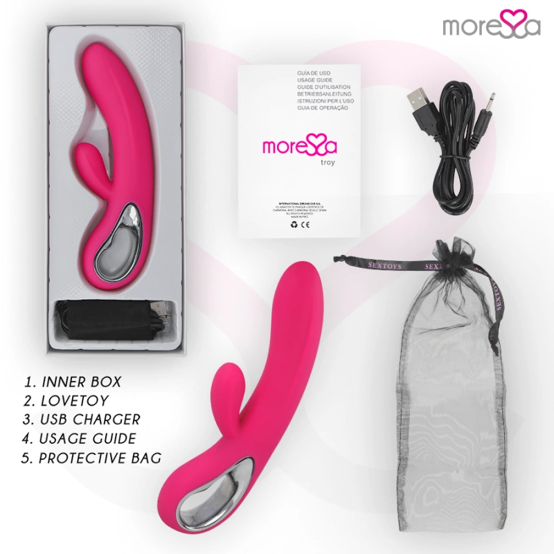 Moressa - troy premium silicone rechargeable 5