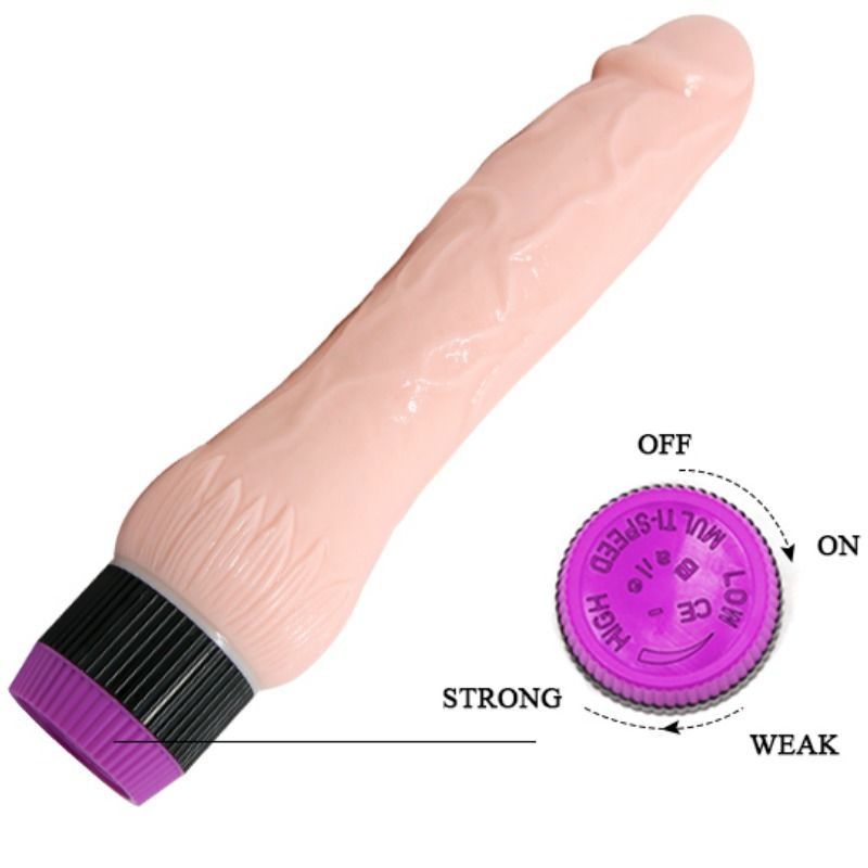 Baile - adour club realistic vibrator wide base 22 cm 5