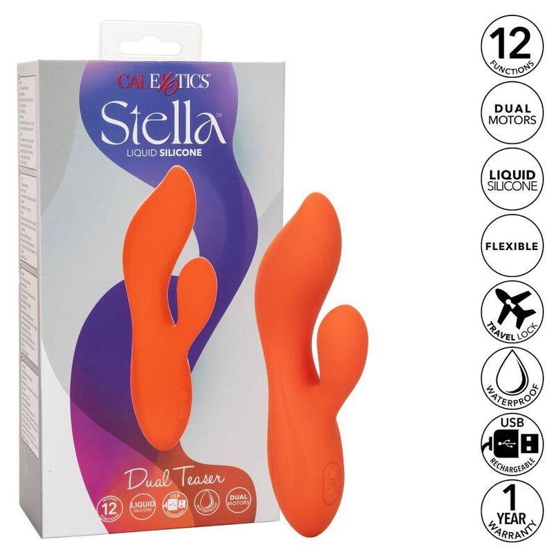 California Exotics Stella Dual Teaser Orange 1