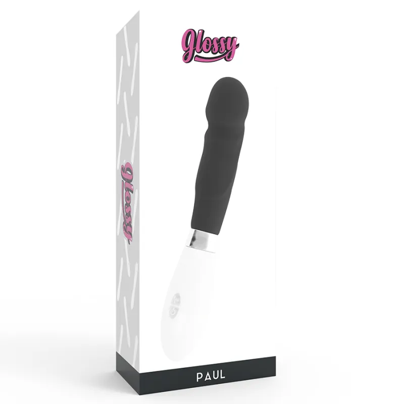 Glossy Paul Vibrator Black