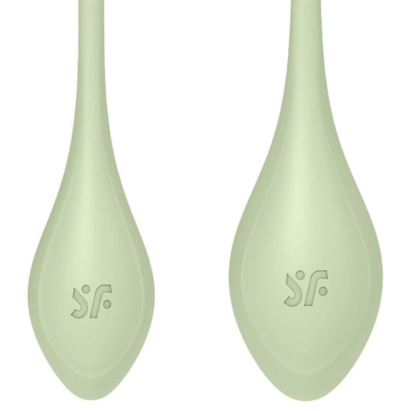 Satisfyer Yoni Power 2 Training Set Green - Venušiné Guličky 1