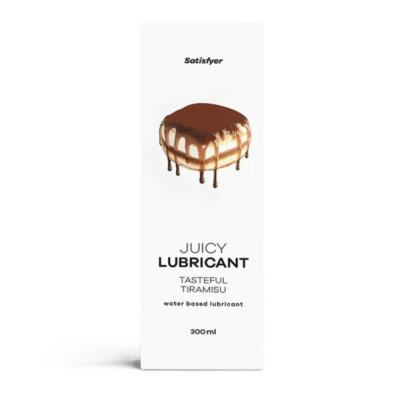 Satisfyer Juicy Lubricant Tasteful Tiramisu Waterbased 300ml - Lubrikant
