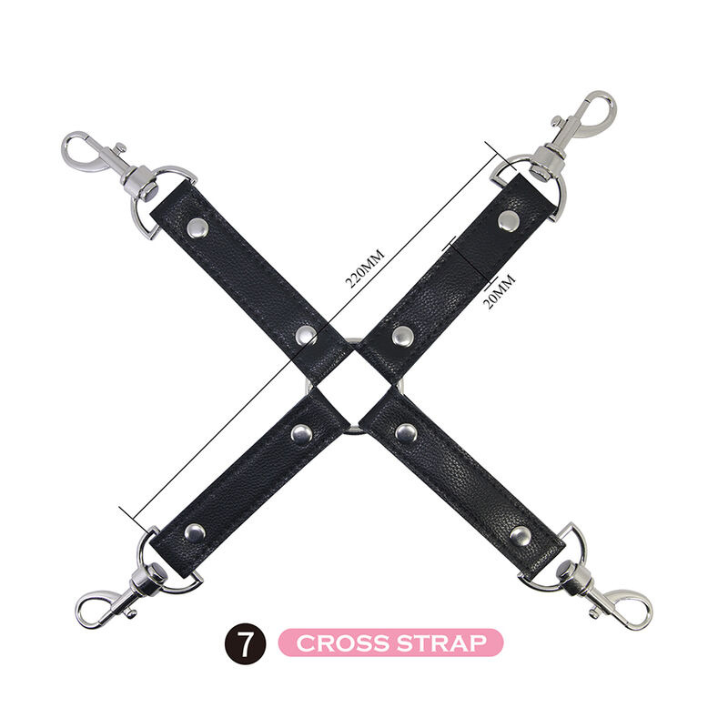 Pretty love - 8 piece bdsm kit black 3