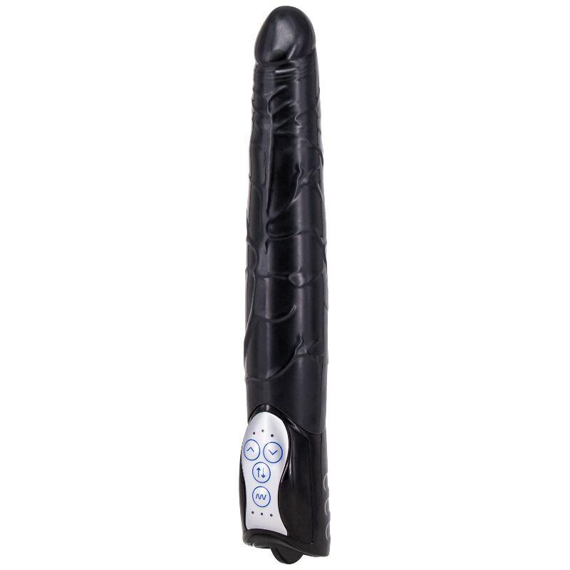 Sevencreations Long John Realistic Vibrator Up & Down Black