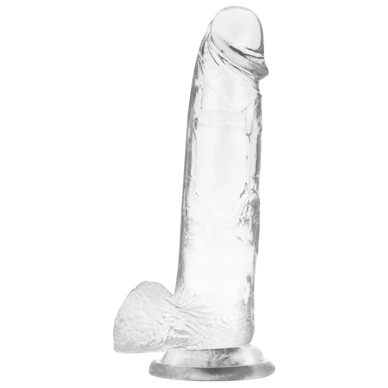 X ray - clear cock with balls 22 cm -o- 4.6 cm 5