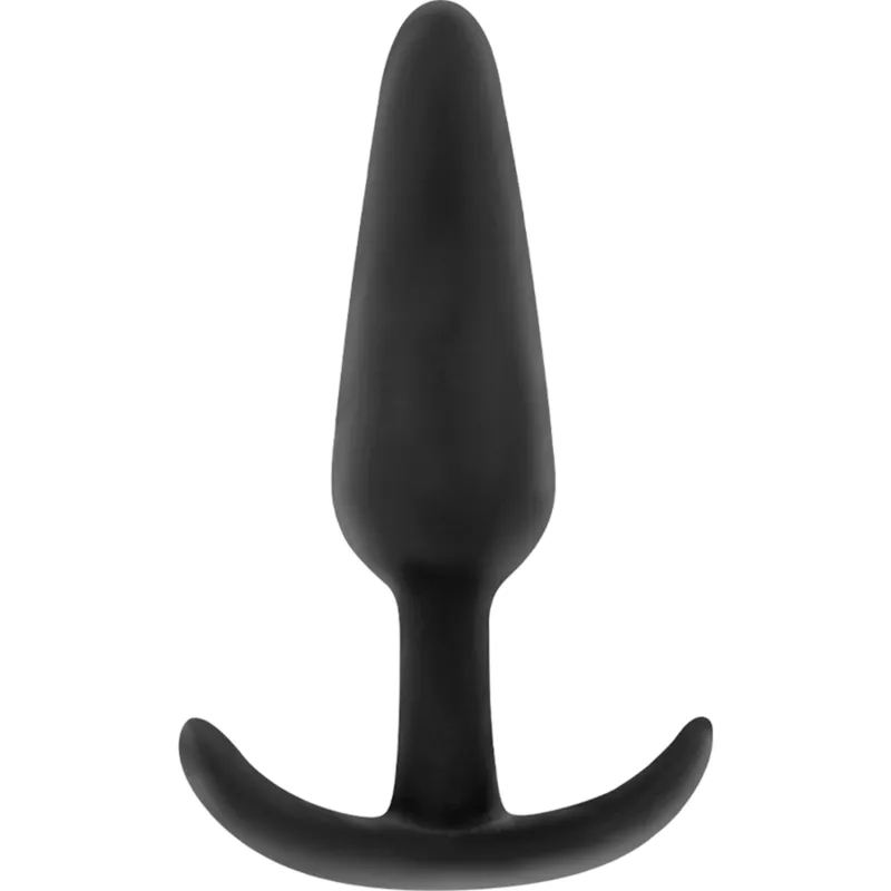 Black&Silver - Kael Silicone Loop Anal Plug Size M 3