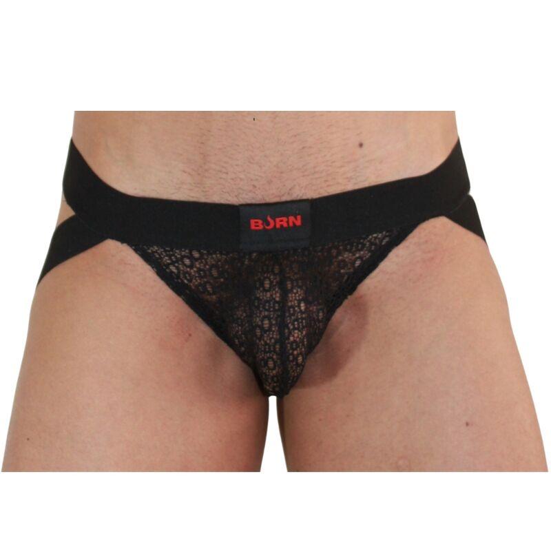 Burn - 005 Jock Lingerie Black L