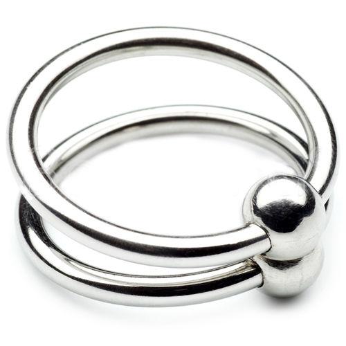 Metalhard Double Glans Ring 28mm - Erekčný Krúžok 1
