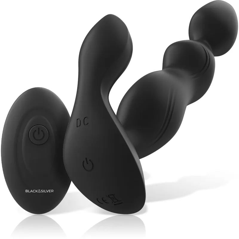 Black&Silver - Cora Remote Strap On Silicone Remote Control 1