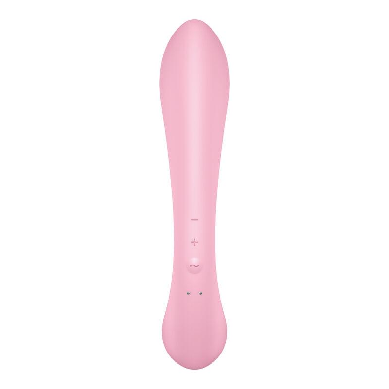 Satisfyer Triple Oh Hybrid Vibration - Pink - Vibrátor 2
