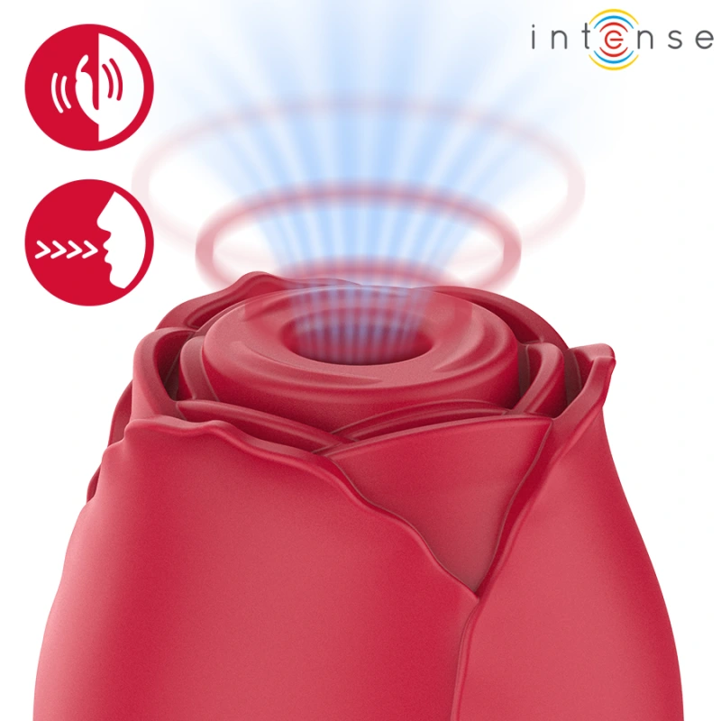 Intense - camellia clitoral suction rose by waves bordeaux 1