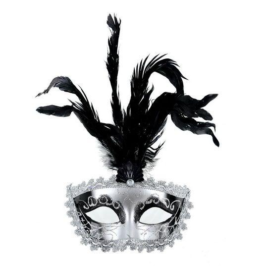 Eyemask Venecianne Silver - Zvodná Maska