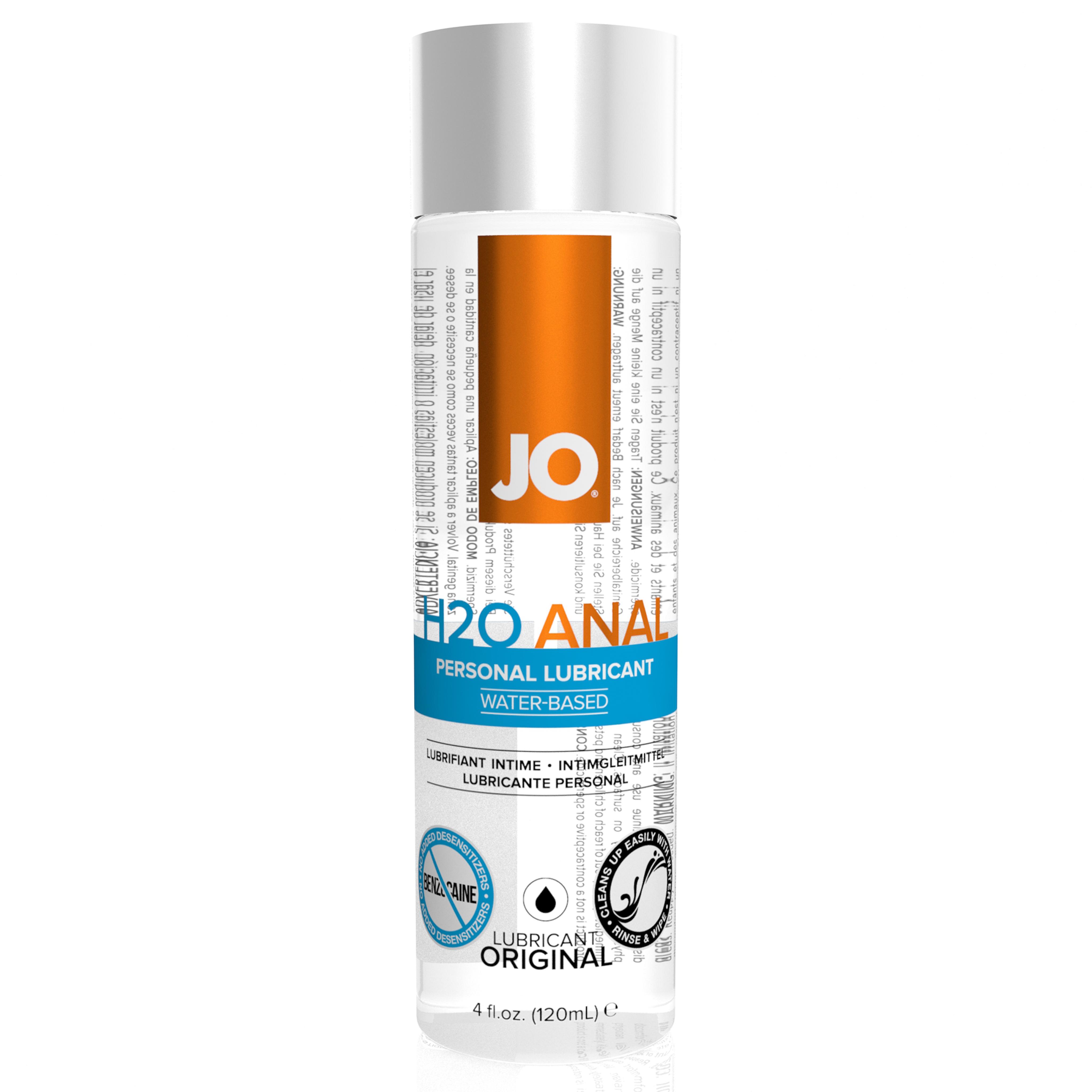 System Jo - Anal H2o Lubricant 120 Ml - Análny Lubrikant