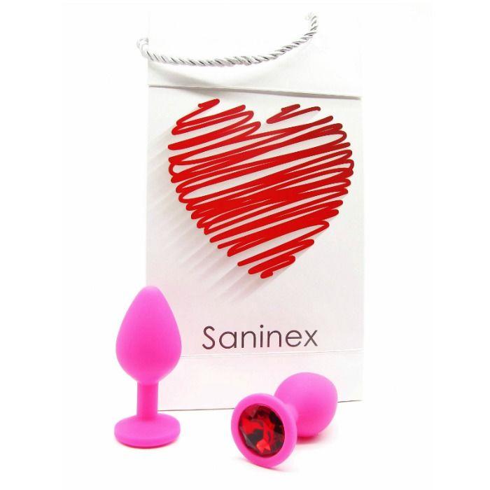 Saninex Plug Intense Orgasmic Anal Sex Unisex Pink - Análny Kolík