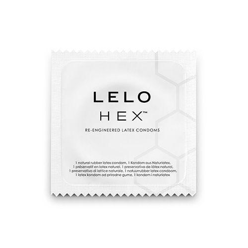 Lelo Hex Condoms Original 3 Pack - Kondómy