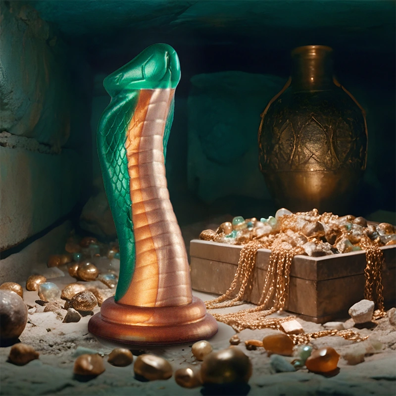 Epic - python dildo cobra green 7