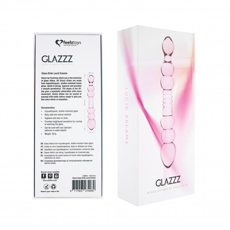 Feelztoys - Glazzz Glass Dildo Lucid Dreams