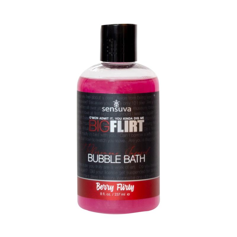 Sensuva - Big Flirt Pheromone Bubble Bath Berry Flirty 237 M 1