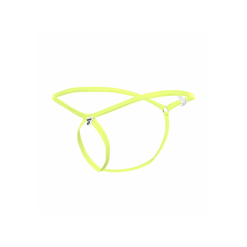 Mob - green tear-shaped thong size l/xl 4