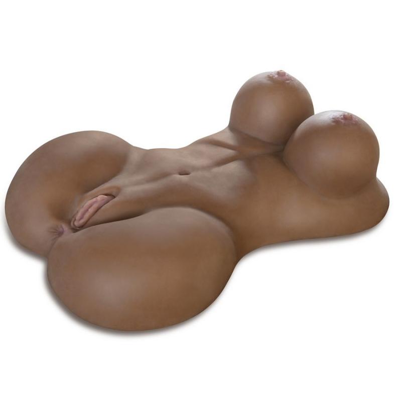 Extreme Toyz Fuck Me Silly 2 Mega Black - Masturbátor Torzo 1