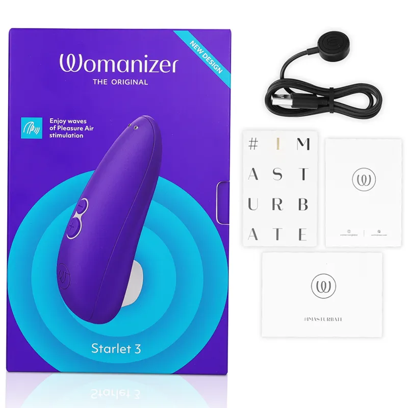 Womanizer - Starlet 3 Clitoral Stimulator Indigo - Stimulátor Klitorisu 5